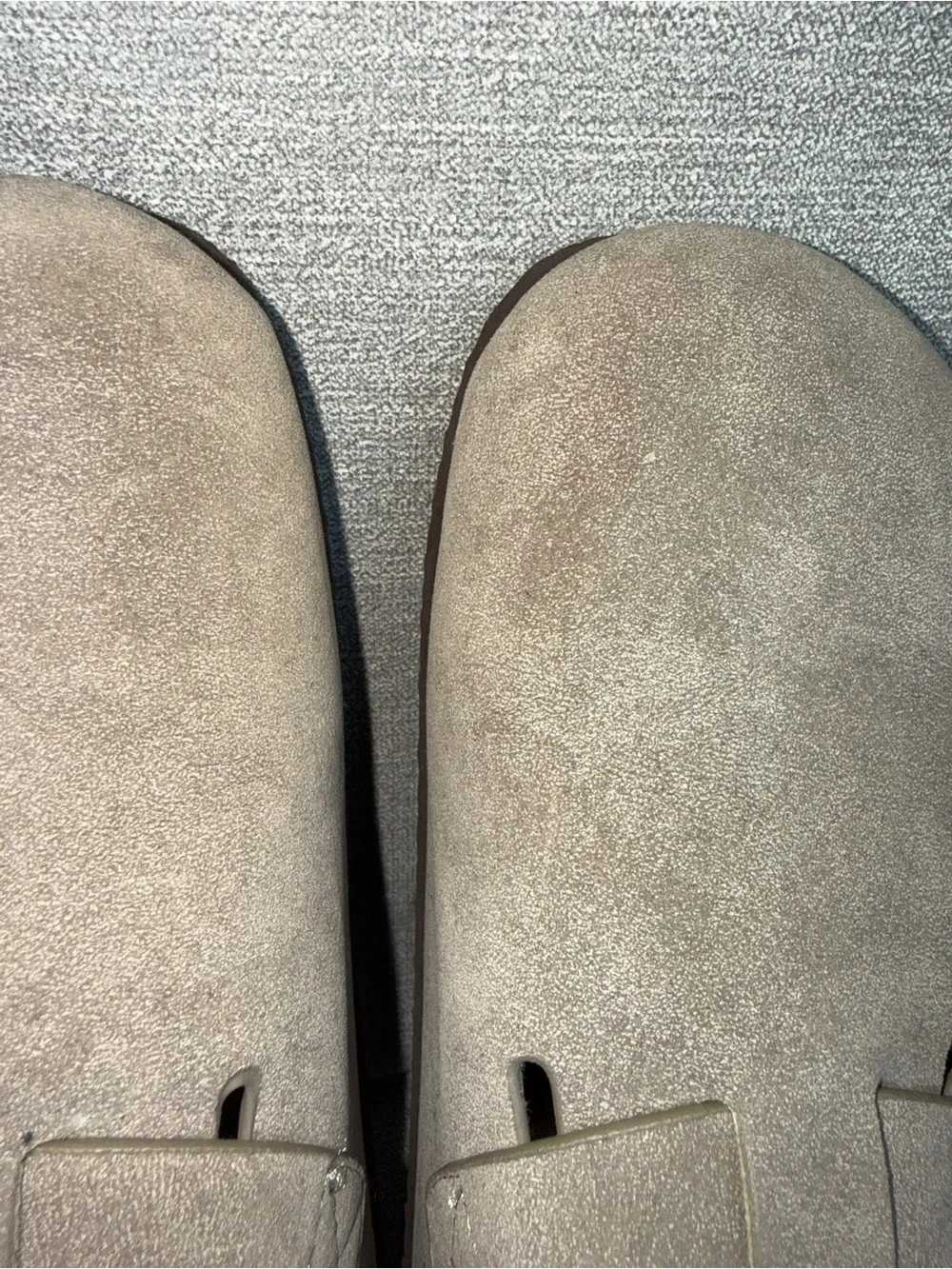 Universal Thread Men's Suede Slip-On Clog in Taupe